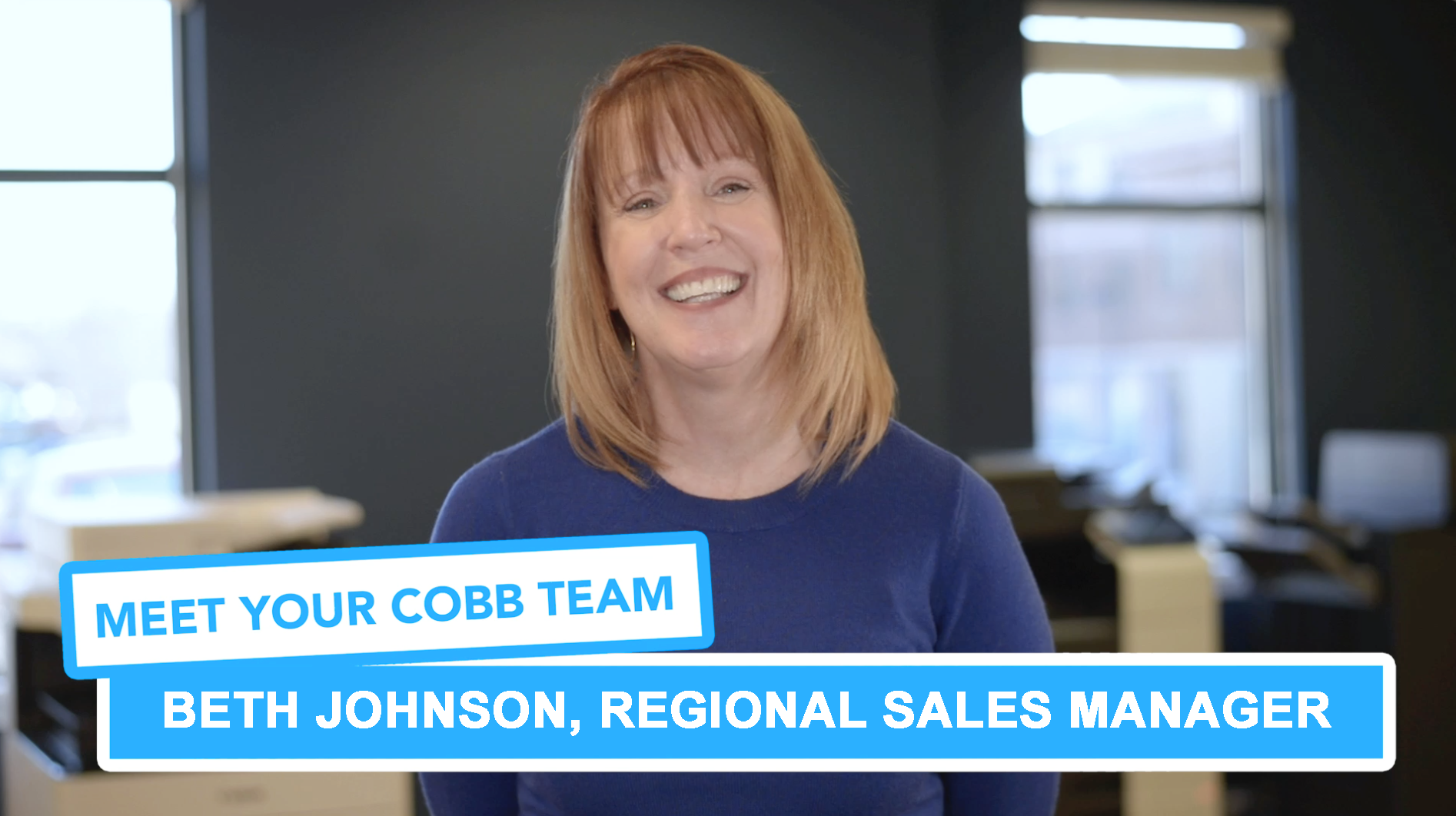 Meet Your Cobb Team Beth Johnson, Regional Sales Manager